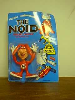 Hey I'm trapped in this package! I am really A NOID! Haha!